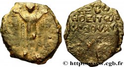 TERRE SAINTE - PRINCIPAUTÉ D ANTIOCHE - ROGER DE SALERNE, RÉGENT Follis B+