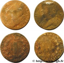 LOUIS XVI (MONARQUE CONSTITUTIONNEL)  12 deniers dit  au faisceau , type FRANCOIS, lot de 29 ex. 1792 Ateliers divers 