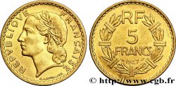 5 francs Lavrillier, bronze-aluminium 1947  F.337/9 SUP 
