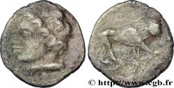 ZEUGITANE - CARTHAGE Quart de shekel TB+