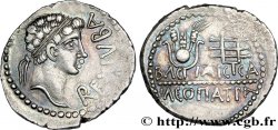 MAURETANIA - REGNO DI MAURETANIA - GIUBO II e CLEOPATRA Denier
