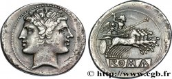 RÉPUBLIQUE ROMAINE - ANONYMES Didrachme ou quadrigatus TTB+