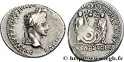 AUGUSTE, CAIUS et LUCIUS Denier TTB/TTB+