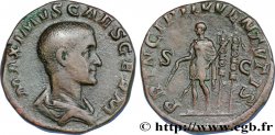 MAXIME CÉSAR Sesterce TTB