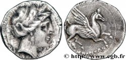 ESPAGNE - EMPORION (AMPURIAS) Drachme au pégase, Emporia TTB+/SUP