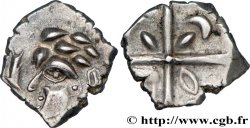 VOLQUES TECTOSAGES (région de Toulouse) Drachme “à la tête cubiste”, lourde, S. 38 SPL/SUP