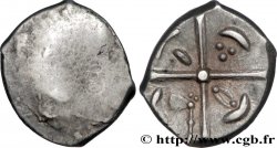 VOLQUES TECTOSAGES (région de Toulouse) Drachme de style hybride entre “cubiste et romanisé”, S. 70 - 376 SUP