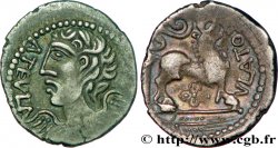 GALLIA BELGICA - REMI (Regione di Reims) Denier ATEVLA / VLATOS, classe Ib AU/AU