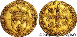 FRANÇOIS IER LE RESTAURATEUR DES LETTRES Écu d&nbsp;or au soleil, 5e type 21/07/1519 Poitiers TTB+