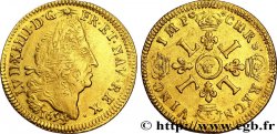 LOUIS XIV  THE SUN KING  Louis d or aux quatre L 1694 Lille