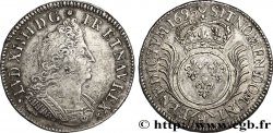 LOUIS XIV LE GRAND OU LE ROI SOLEIL Demi-écu aux palmes 1695 La Rochelle TTB/TTB+