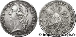 LOUIS XV DIT LE BIEN AIMÉ Écu dit  au bandeau  1748 Bordeaux TTB+
