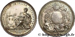 PRISES DE LILLE, BRUGES ET GAND Médaille AR 45, prises de Lille, Bruges et Gand (1708-1709) 1709 