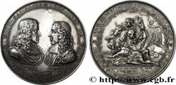 MASSACRE DES FRÈRES DE WITT Médaille AR 71, massacre des frères de Witt (1672)   SUP