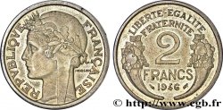 Épreuve de 2 francs Morlon en cupro-nickel 1946 Paris Maz.2749  var.