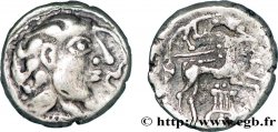 GALLIEN - NORDGALLIEN - ÆDUI (BIBRACTE, Region die Mont-Beuvray) Quart de statère en électrum à la lyre, type de Chenôves