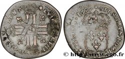 LOUIS XIV LE GRAND OU LE ROI SOLEIL Quinzain aux huit L 1699 Tours