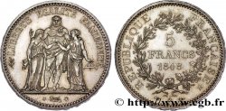 5 francs Hercule, IIe République 1848  Paris F.326/1 MS 