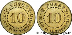 ENTREPRISES, INDUSTRIES ET COMMERCES DIVERS 10 Centimes H. Pussey - Paris 