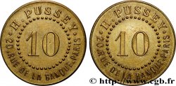 ENTREPRISES, INDUSTRIES ET COMMERCES DIVERS 10 Centimes H. Pussey - Paris 