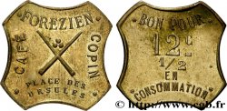 CAFES BRASSERIES ET RESTAURANTS 12 1/2 Centimes Céfé Forézien Copin - Saint Étienne 