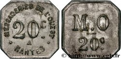 MESSAGERIES DE L’OUEST 20 Centimes Messagerie de l’Ouest - Nantes Nantes