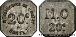 MESSAGERIES DE L’OUEST 20 Centimes Messagerie de l’Ouest - Nantes Nantes