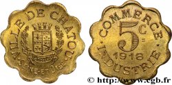 VILLE DE CHATOU COMMERCE INDUSTRIE 5 Centimes Chatou
