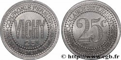 ENTREPRISES, INDUSTRIES ET COMMERCES DIVERS 25 Centimes Compagnie fermière thermale de Vichy Vichy