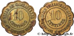 VILLE DE CARCASSONNE - UNION PHILANTHROPIQUE 10 Centimes Union Philanthropique - Fourneaux démocratiques Carcassonne