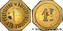 NECESSITÉ (MONNAIES ET JETONS DE... ) THEMES DIVERS 1 Franc - Société Médicale des Praticiens Paris