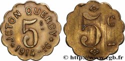 ENTREPRISES, INDUSTRIES ET COMMERCES DIVERS 5 Centimes - Jeton Quercy - Montpellier Montpellier