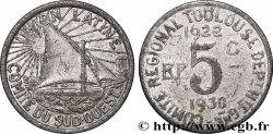 REGROUPEMENT DE COMMERCANTS ET D&nbsp;INDUSTRIELS 5 Centimes Union Latine / Comité du Sud-Ouest Toulouse