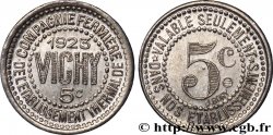 COMPAGNIE FERMIERE DE L’ETABLISSEMENT THERMAL DE VICHY 5 Centimes SUP