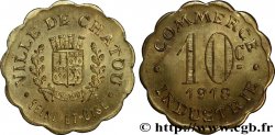 VILLE DE CHATOU COMMERCE INDUSTRIE 10 Centimes AU