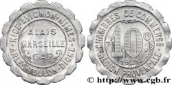CHAMBRES DE COMMERCE REGION PROVENCALE 10 Centimes Alais, Arles, Avignon, Digne, Gap, Marseille, Nice, Nimes, Toulon