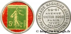 GRANDS MAGASINS JONES Timbre 5 Centimes Paris