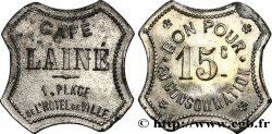 CAFE LAINE 15 centimes Paris