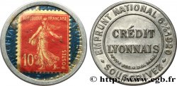 CREDIT LYONNAIS Timbre 10 Centimes Paris