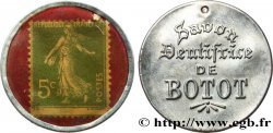 SAVON DENTIFRICE DE BOTOT Timbre 5 Centimes Dentifrice Botot 