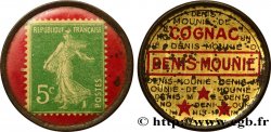 COGNAC DENIS-MOUNIE Timbre 5 Centimes 