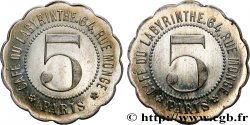 CAFÉ DU LABYRINTHE 5 Centimes 