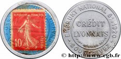 LE CREDIT LYONNAIS Timbre 10 Centimes MARSEILLE, PARIS