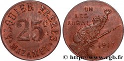 ETABLISSEMENTS ALQUIER FRERES 25 Centimes Alquier Frères - Mazamet Mazamet