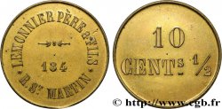 ENTREPRISES, INDUSTRIES ET COMMERCES DIVERS 10 Centimes 1/2  - Lemonnier (chapelier) TTB+