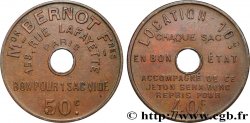 ENTREPRISES, INDUSTRIES ET COMMERCES DIVERS 50 Centimes - Maison Bernot Freres Paris