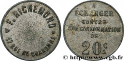ENTREPRISES, INDUSTRIES ET COMMERCES DIVERS 20 Centime - Richemond (machines automatiques) Paris