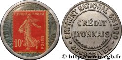CREDIT LYONNAIS Timbre 10 Centimes Crédit Lyonnais Paris