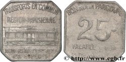 TRANSPORTS EN COMMUN REGION PARISIENNE 25 Centimes Transports en commun Région Parisienne Paris