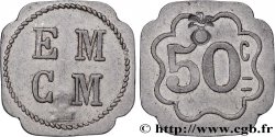 JETONS ET MONNAIES MILITAIRES 50 Centimes École Militaire Saint-Hippolyte-du-Fort